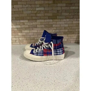 Converse Women's Navy and Red Trainers b39